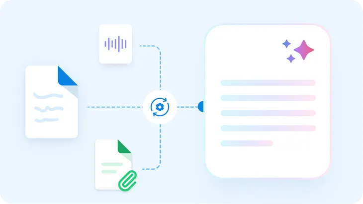 Doctor focusing on patient during consultation while AI handles note-taking