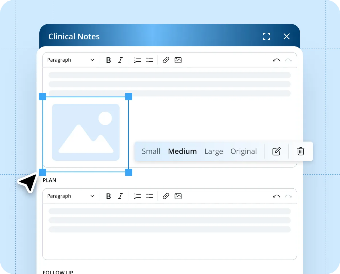 OtterSG clinical workflow — EHR, consultation notes and prescribing screens